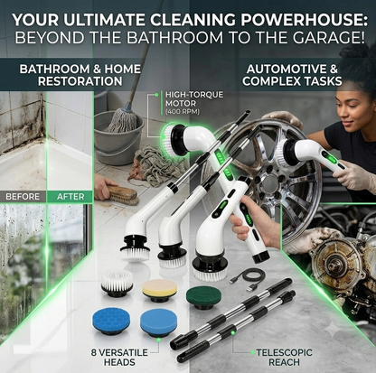 PowerSpin Electric Cleaning Brush