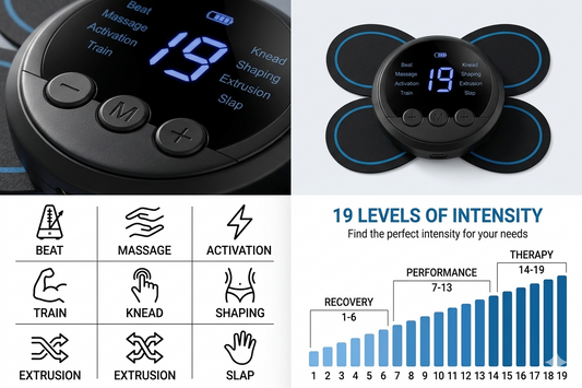 PulseCore Pro — Smart EMS Muscle Therapy Device